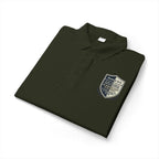 Embroidered Christian Polo Shirt – Vintage Shield Crest