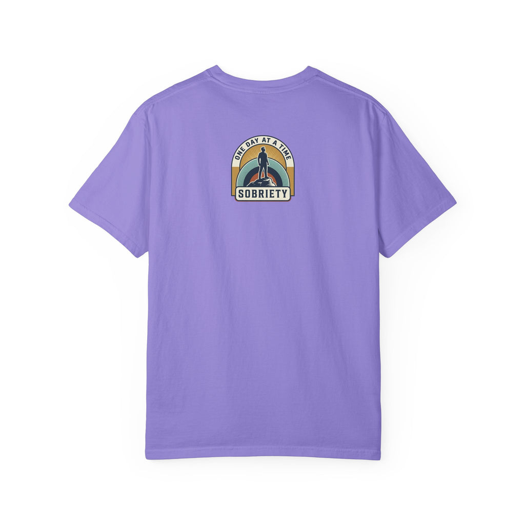 Living Sober Grateful Reminder Heavyweight T-Shirt