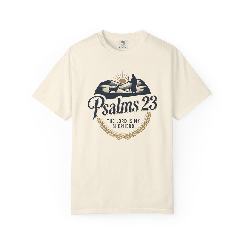 Psalm 23 Christian T-Shirt – Wear Your Faith Daily