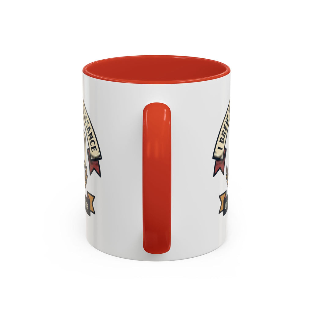 Sober Recovery Coffee Mug “I Brew My Own Renaissance”