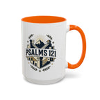 Psalms Scripture Coffee Mug – Ceramic Bible Verse Cup