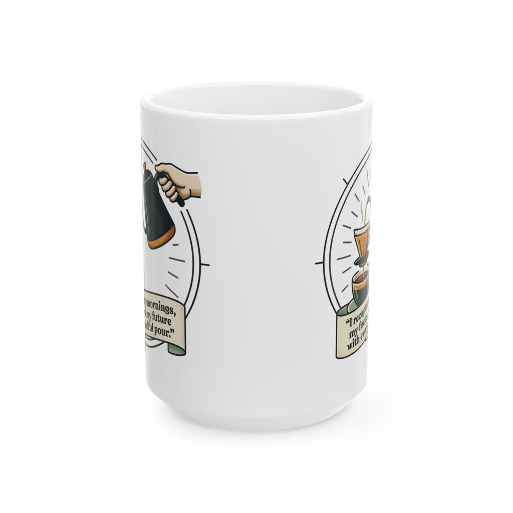 Coffee Mug — "My Opinions Are Like Swords" Illustrated Ceramic Mug (11oz & 15oz)