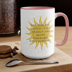 Sober Clarity Ceramic Accent Mug – Mindful Daily Reminder