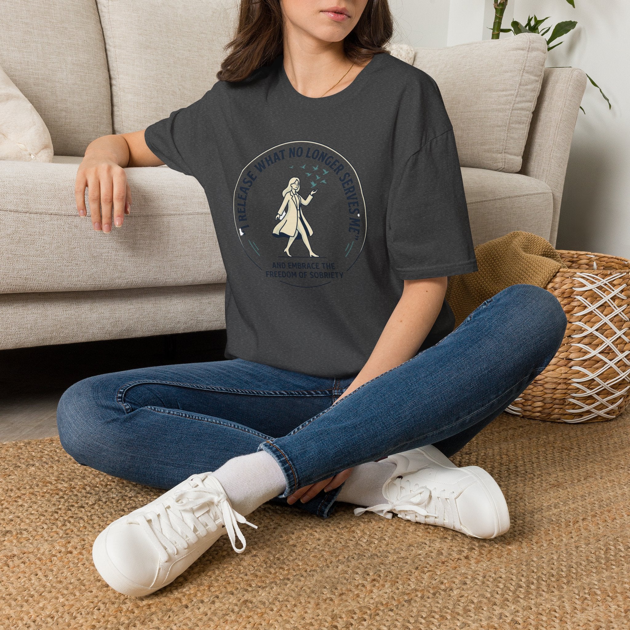 Release What No Longer Serves Me Mindful Cotton T-Shirt