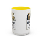 Philippians Scripture Ceramic Coffee Mug