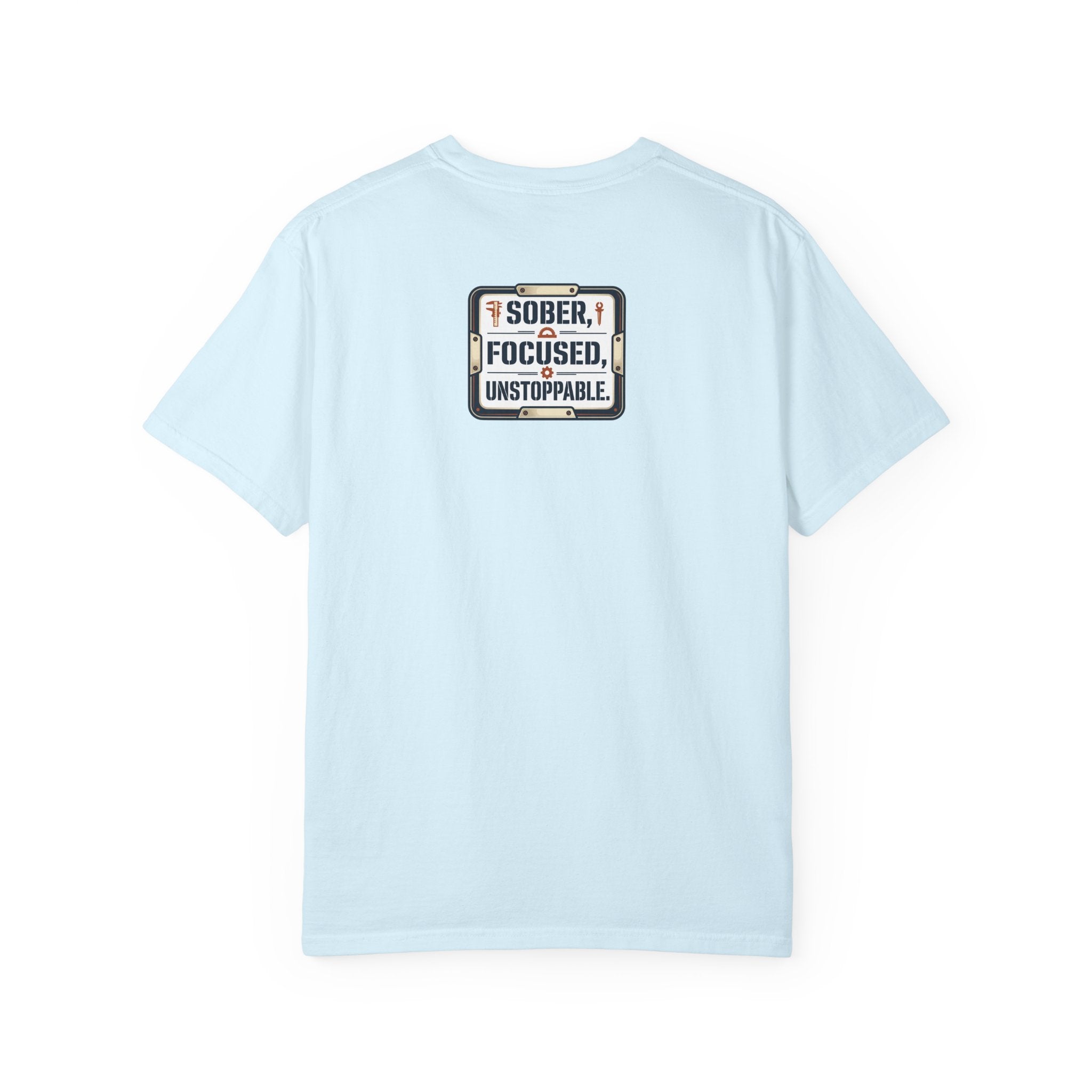 Sober Focused Unstoppable Graphic Tee – Relaxed Fit