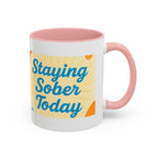 Sober Gratitude Recovery Coffee Mug – Daily Motivation