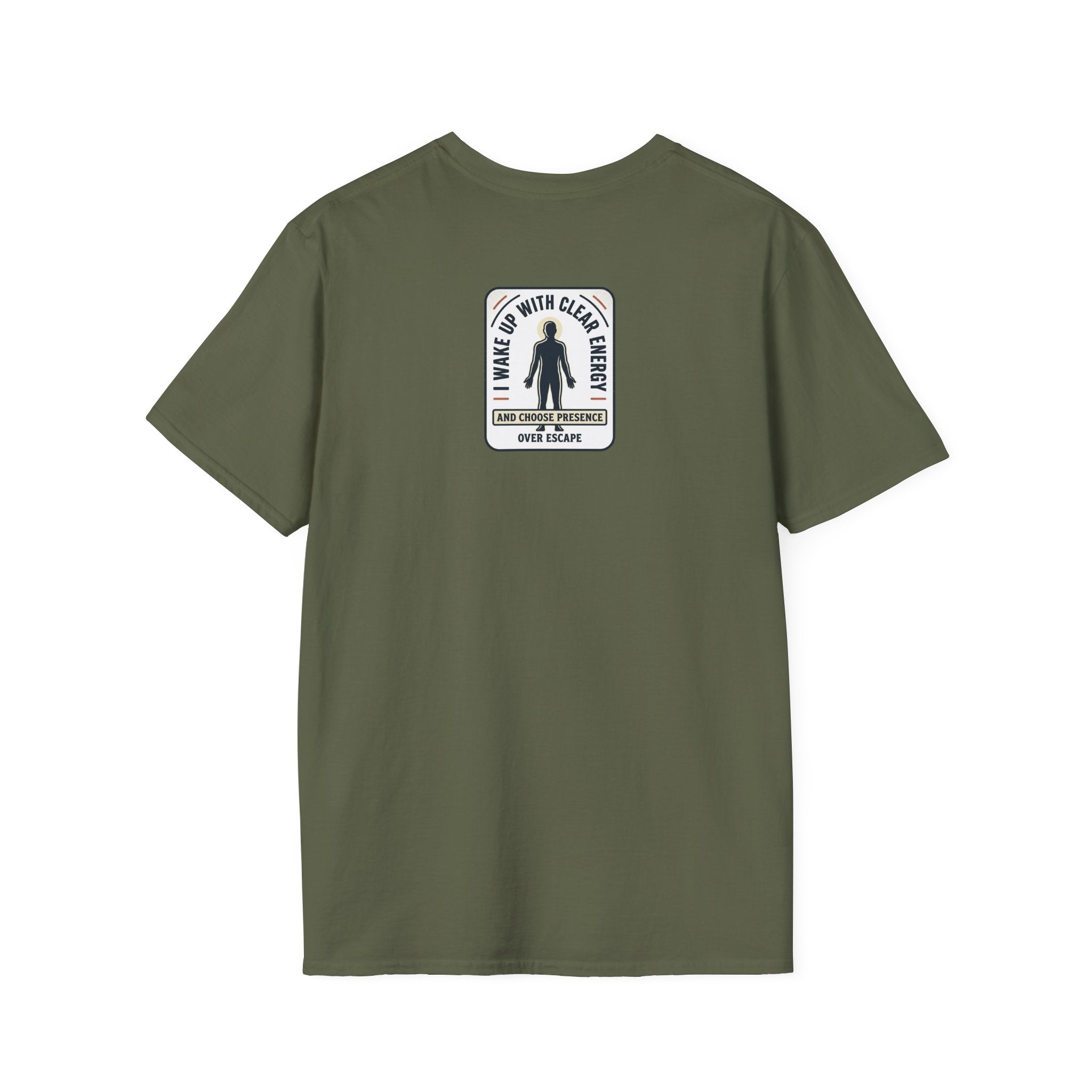 I Wake Up With Clear Energy Mindful Graphic T-Shirt