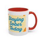 Sober Gratitude Recovery Coffee Mug – Daily Motivation