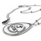 By Grace Oval Pendant Necklace – Christian Inspiration