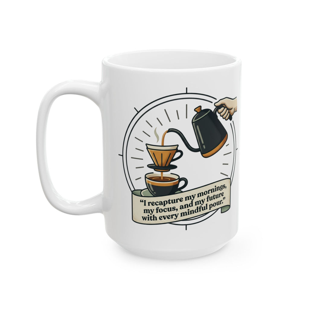 Coffee Mug — "My Opinions Are Like Swords" Illustrated Ceramic Mug (11oz & 15oz)