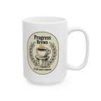 Ceramic Mug — "Stay Positive, Stay Consistent" Inspirational Quote
