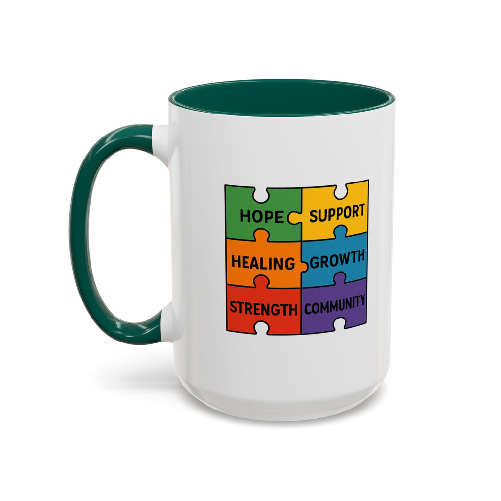 Recovery Support Mug — "Stay Sober, Stay Inspired" (11oz & 15oz)