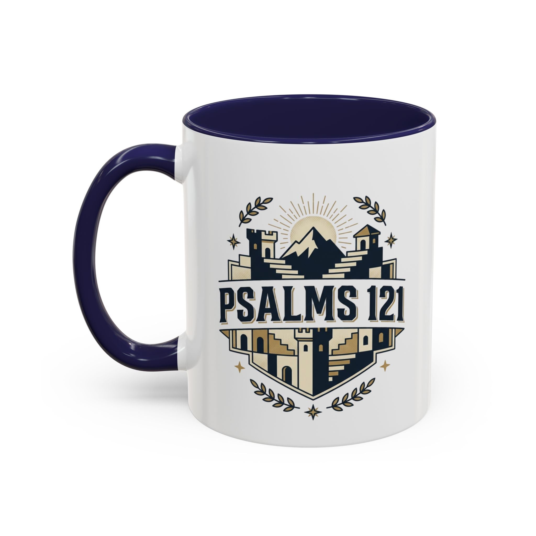 Psalms Scripture Coffee Mug – Ceramic Bible Verse Cup