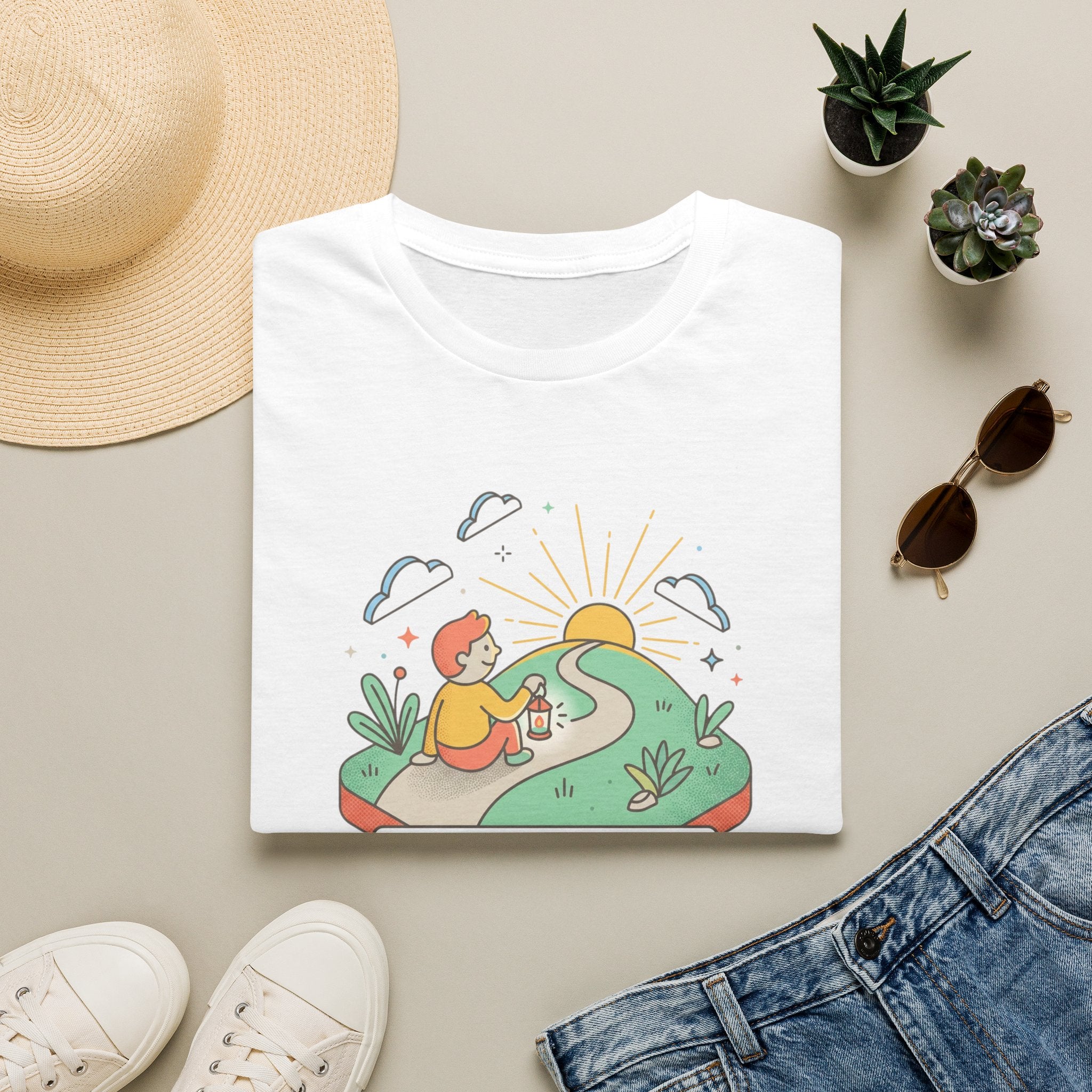 Never Lose Hope Sunrise Graphic T-Shirt