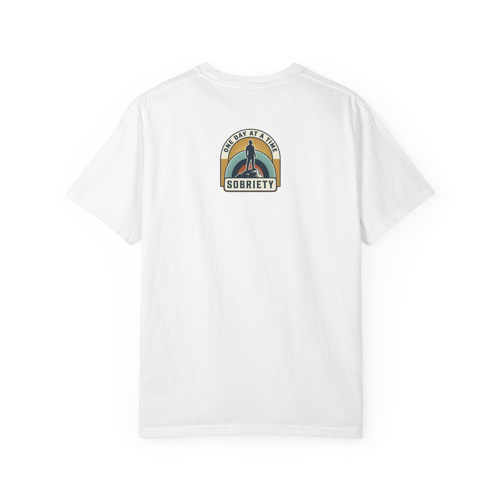 Living Sober Grateful Reminder Heavyweight T-Shirt