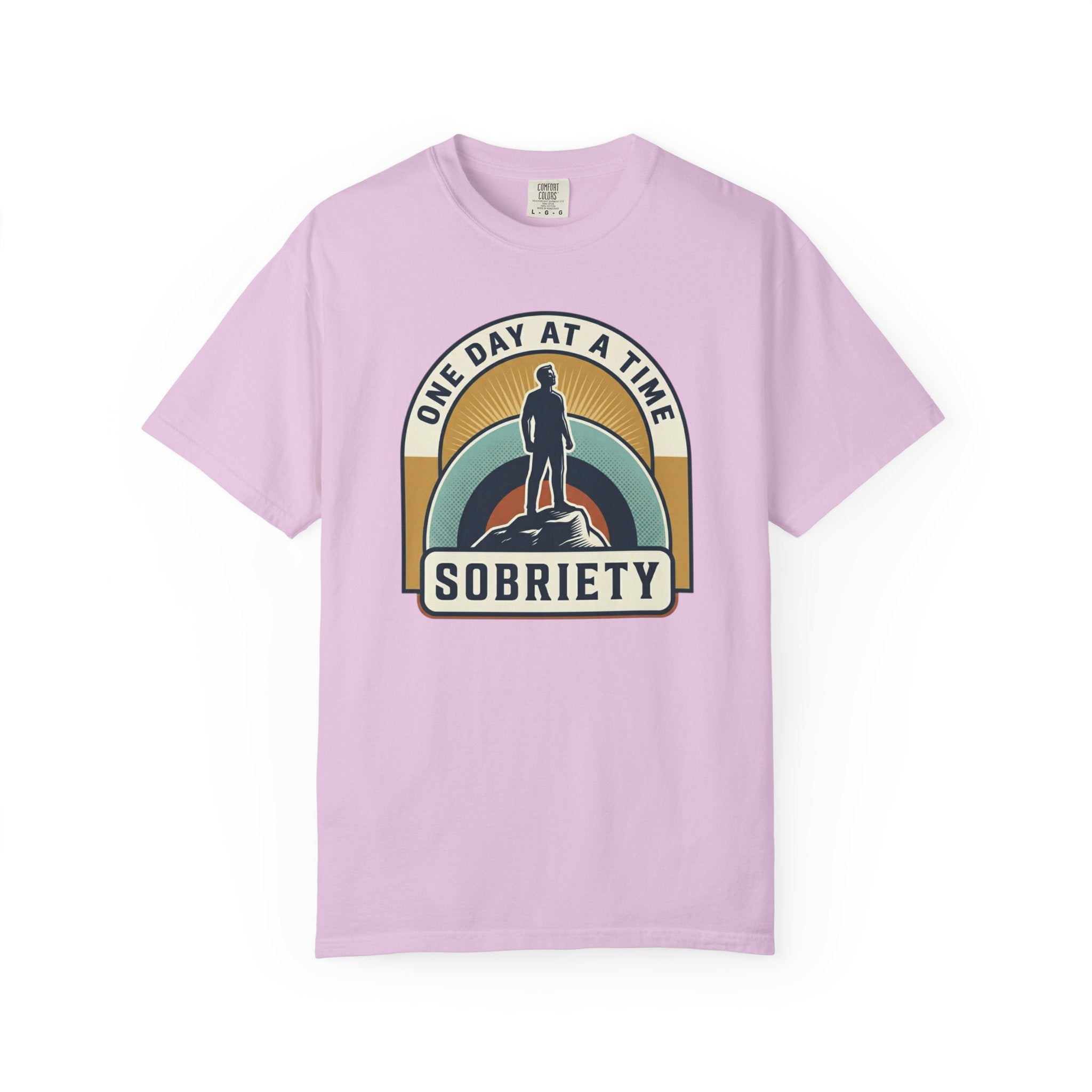 Living Sober Grateful Reminder Heavyweight T-Shirt