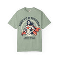 Sobriety Is My Superpower T-Shirt — Women's Recovery Hero Graphic Tee