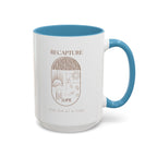 Thankful for Being Sober Recovery Accent Coffee Mug