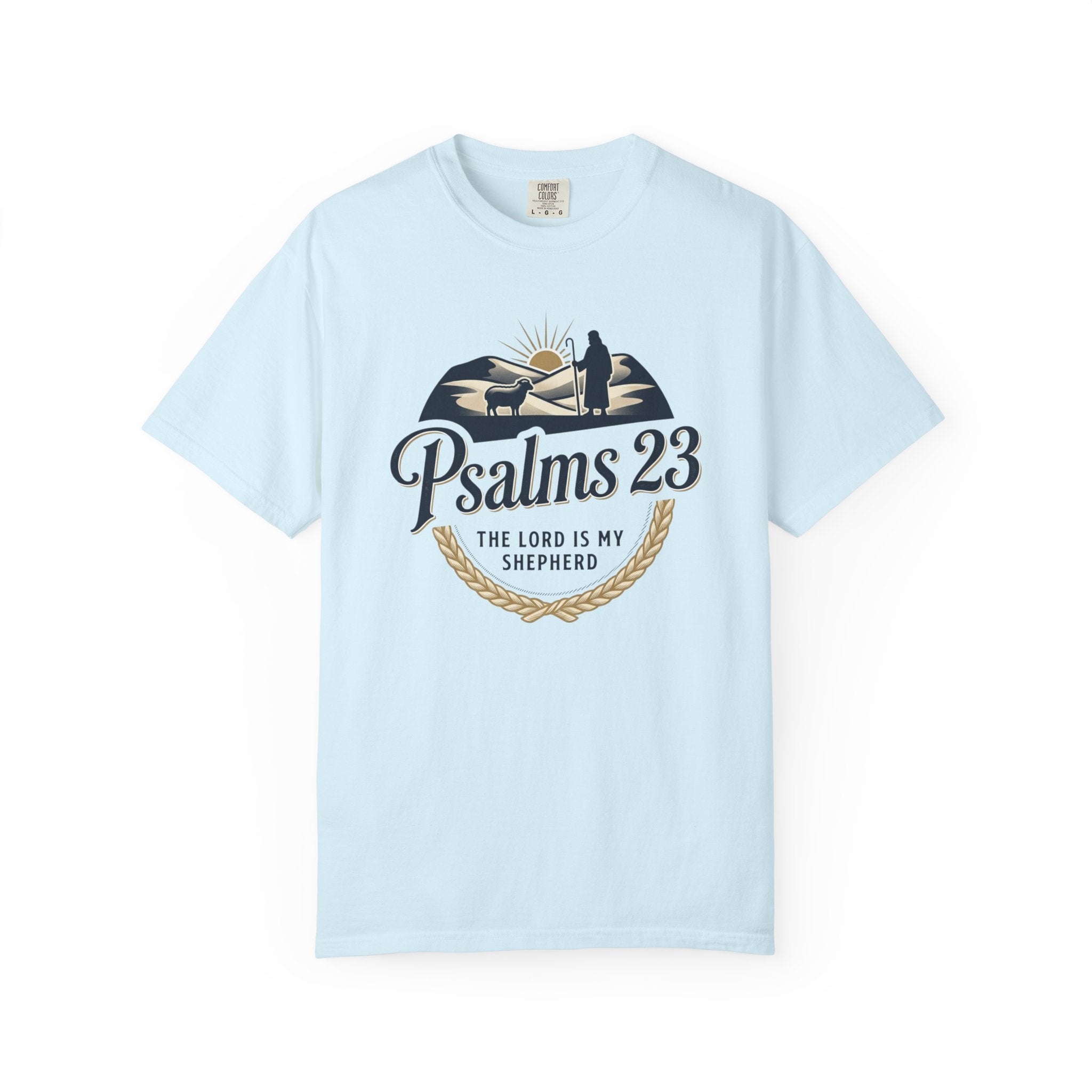 Psalm 23 Christian T-Shirt – Wear Your Faith Daily