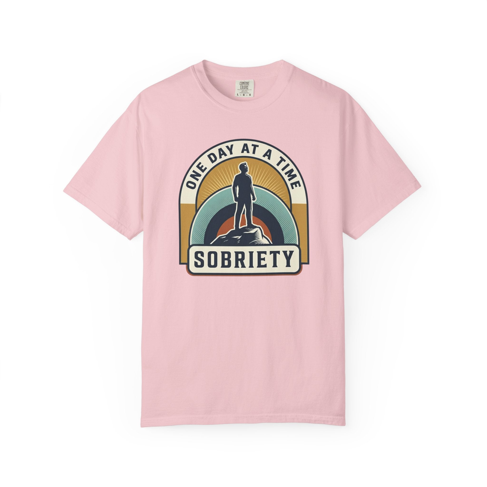 Living Sober Grateful Reminder Heavyweight T-Shirt