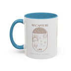 Thankful for Being Sober Recovery Accent Coffee Mug