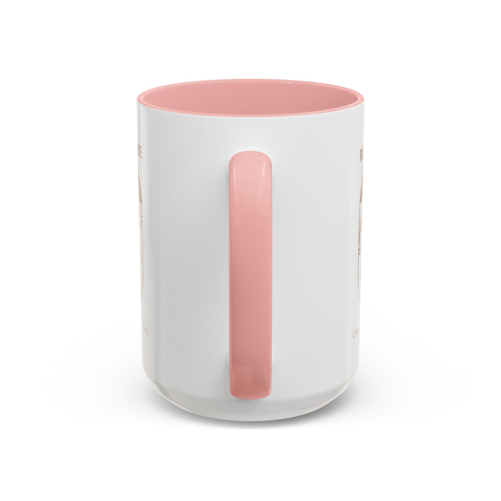 Thankful for Being Sober Recovery Accent Coffee Mug