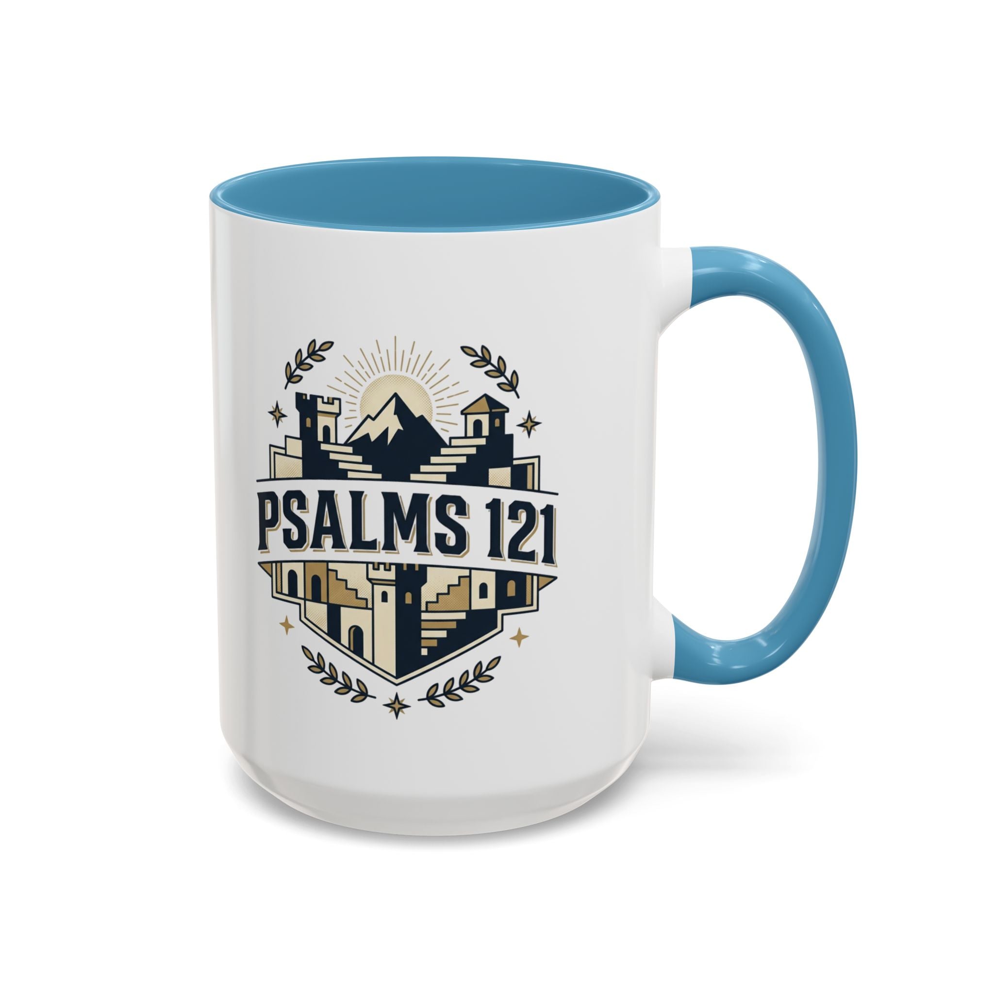 Psalms Scripture Coffee Mug – Ceramic Bible Verse Cup