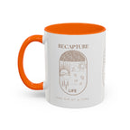 Thankful for Being Sober Recovery Accent Coffee Mug