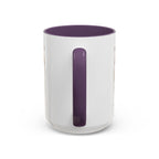 Thankful for Being Sober Recovery Accent Coffee Mug