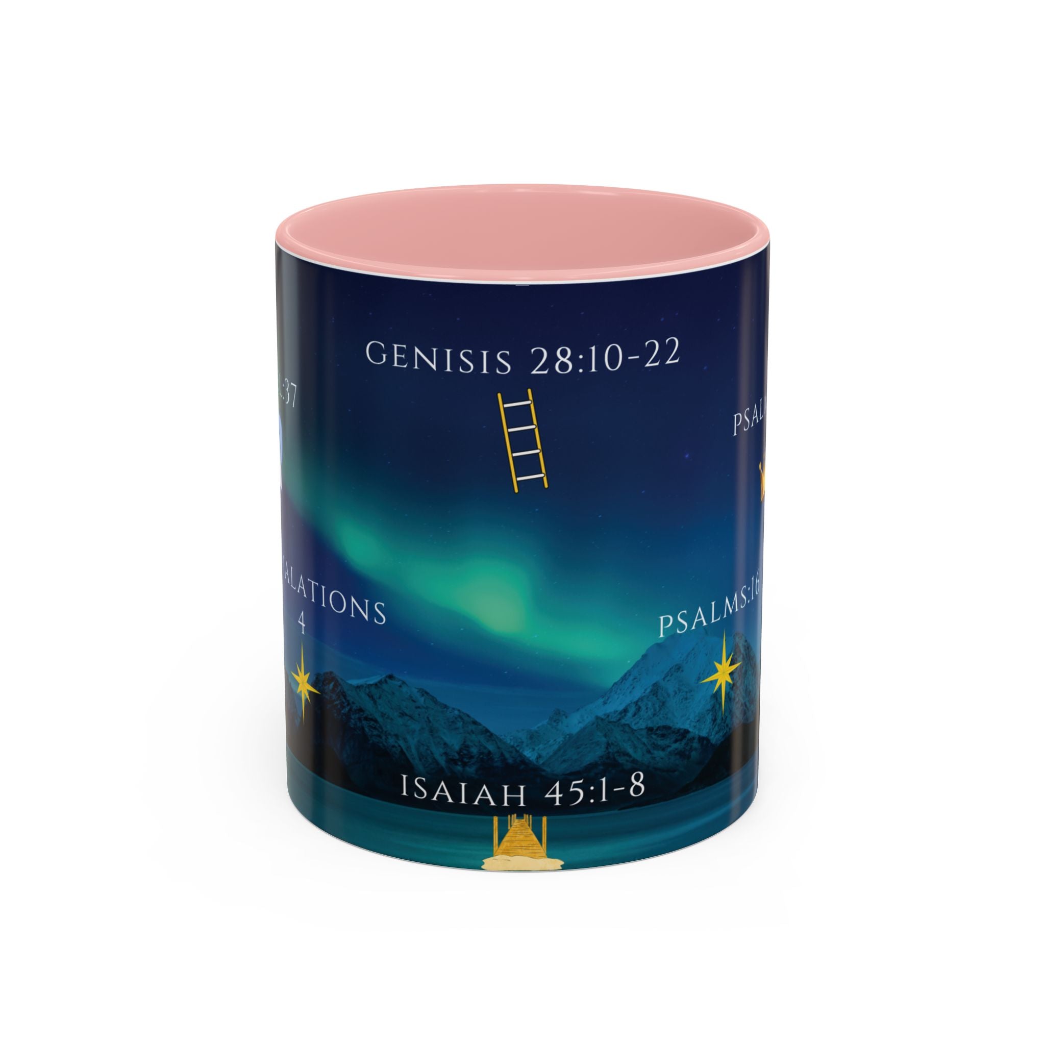 Inspirational Scripture Ceramic Coffee Mug With Verse