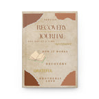 12-Step Recovery Hardcover Journal – Guided Writing Prompts