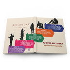 Recovery Steps Hardcover Journal — "Working the Steps of Recovery" Matte
