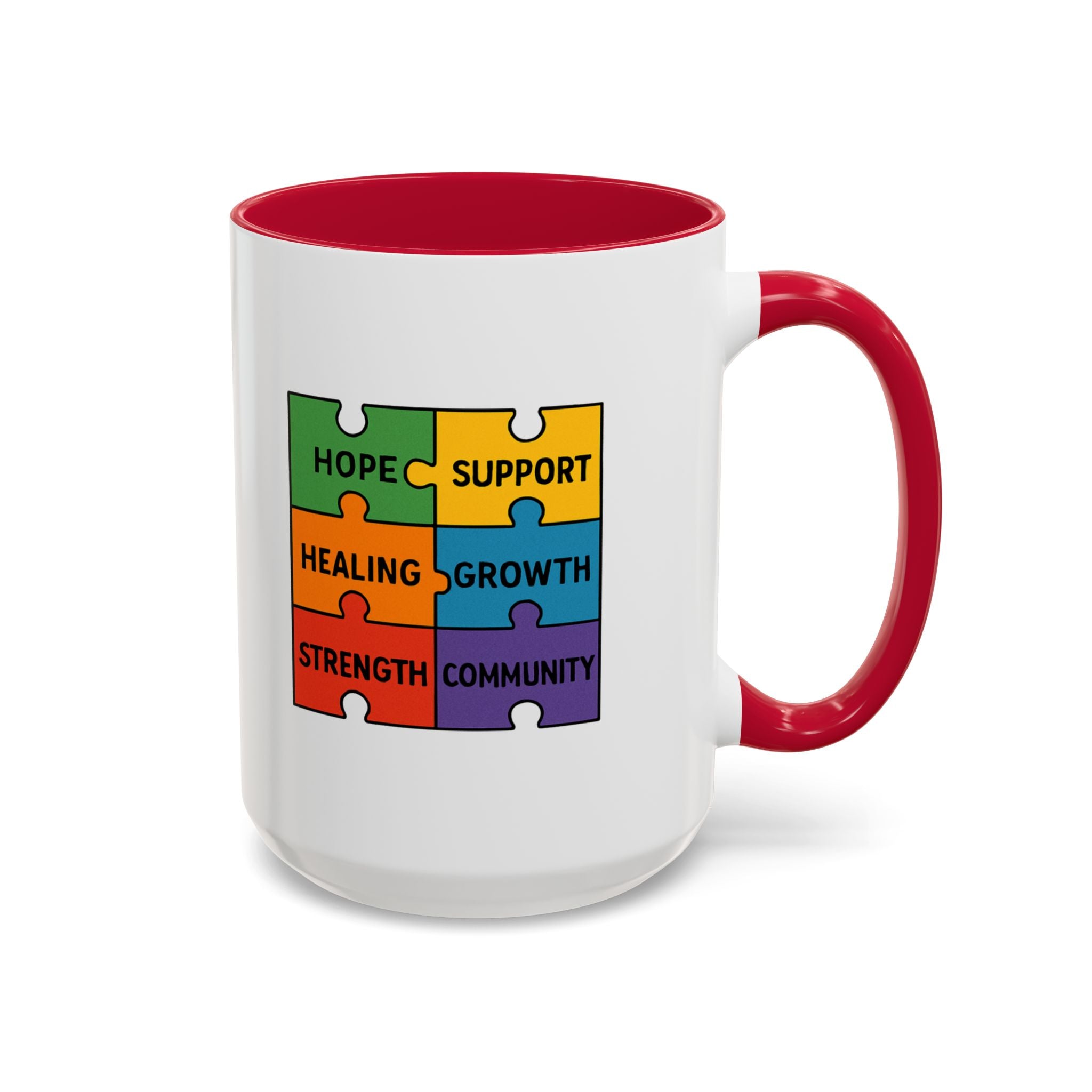 Recovery Support Mug — "Stay Sober, Stay Inspired" (11oz & 15oz)