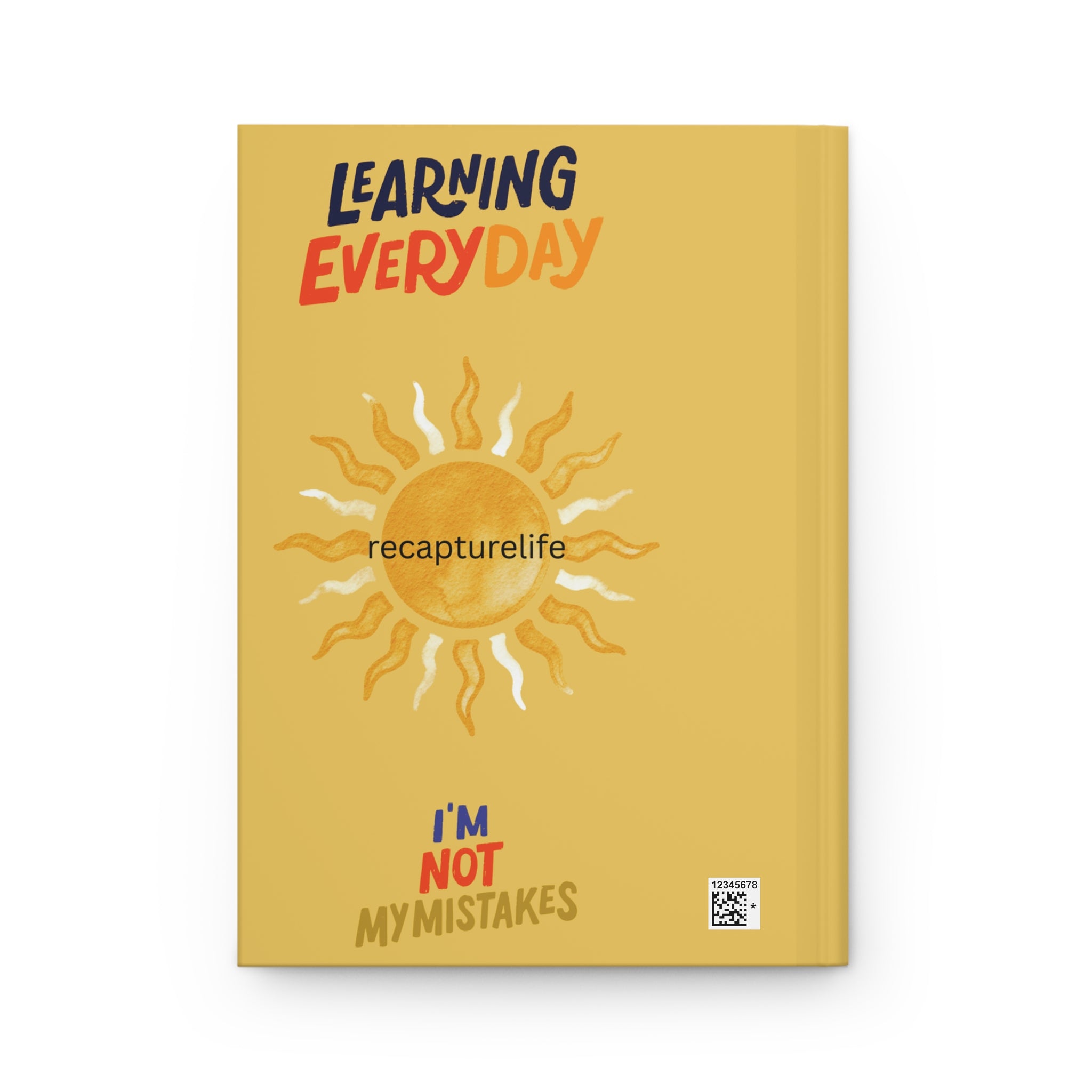 Hardcover Recovery Journal for Addiction Healing