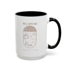 Thankful for Being Sober Recovery Accent Coffee Mug