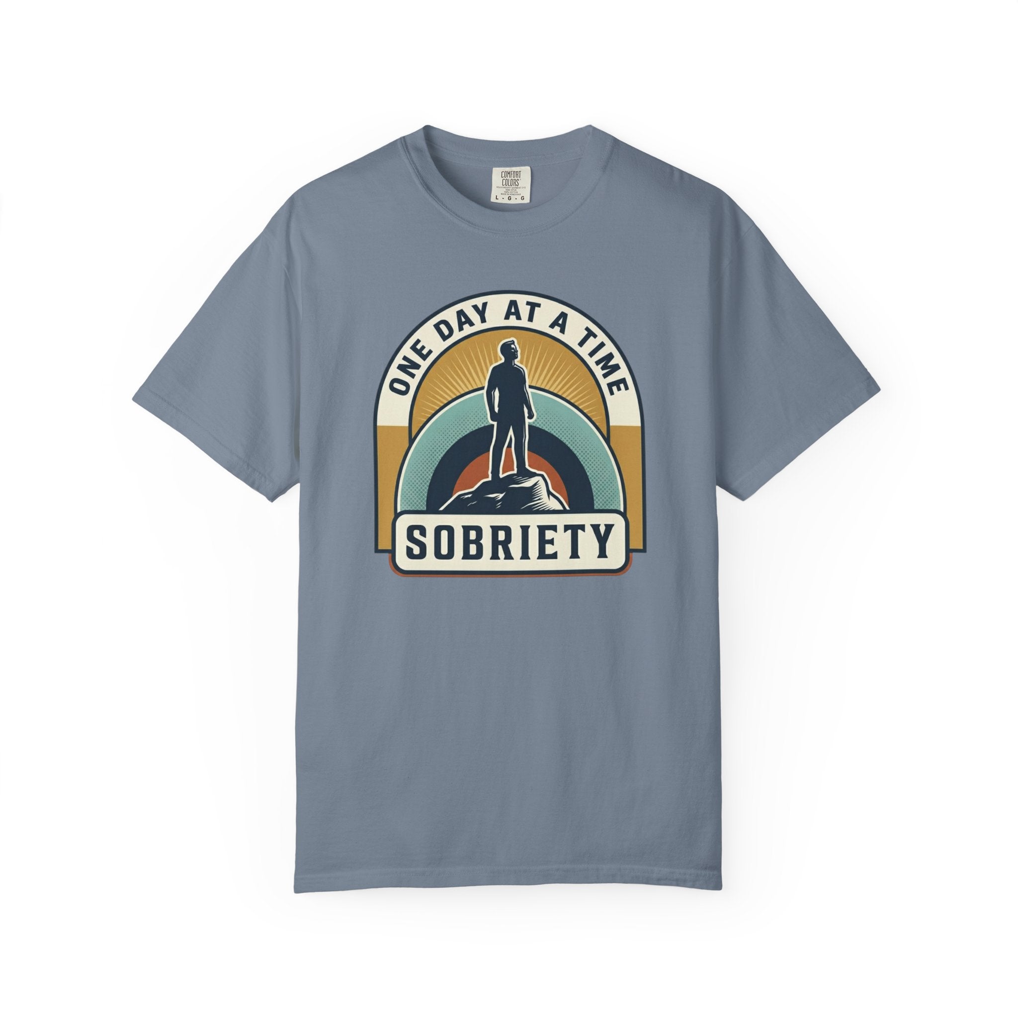 Living Sober Grateful Reminder Heavyweight T-Shirt