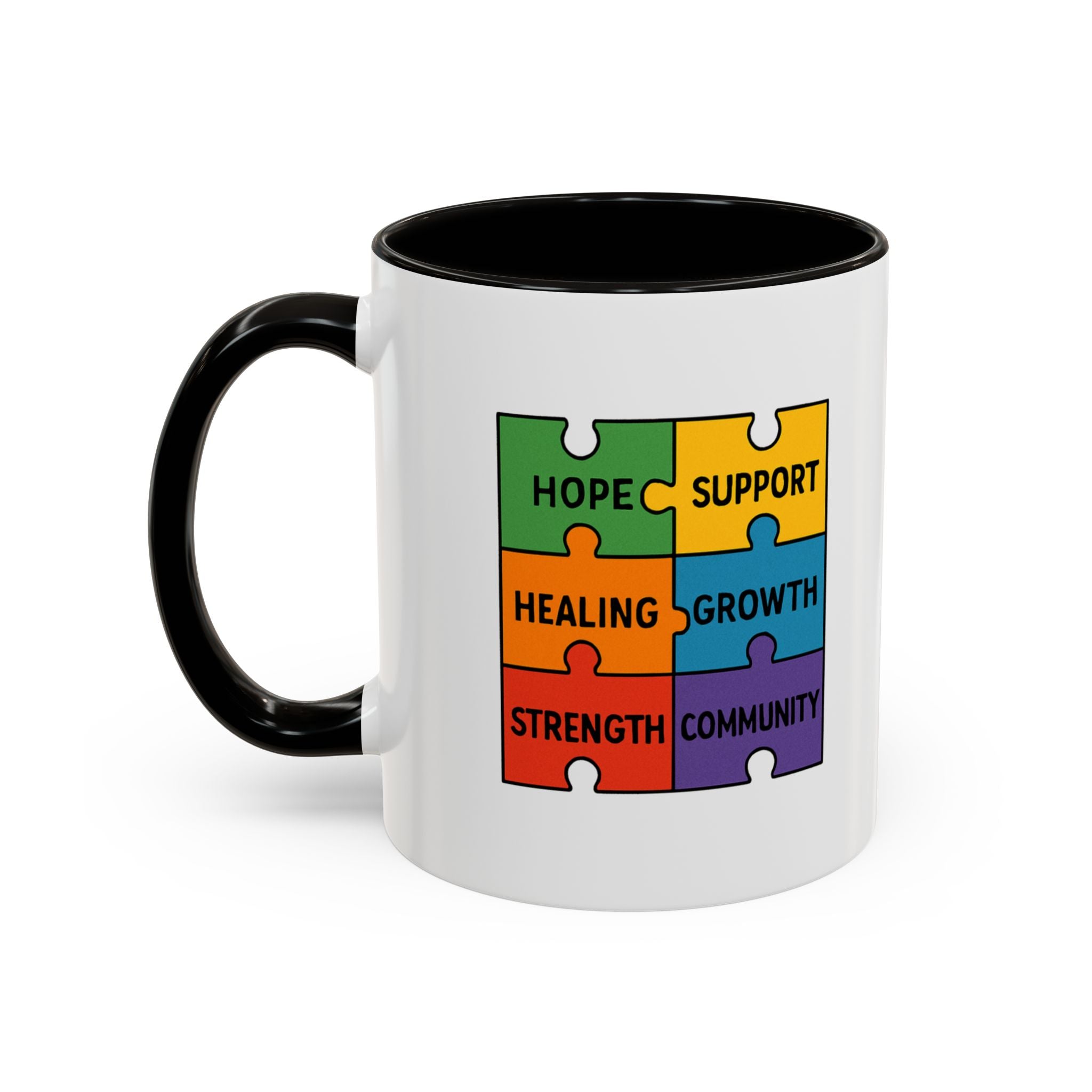 Recovery Support Mug — "Stay Sober, Stay Inspired" (11oz & 15oz)