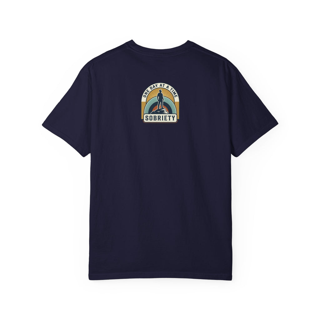 Living Sober Grateful Reminder Heavyweight T-Shirt