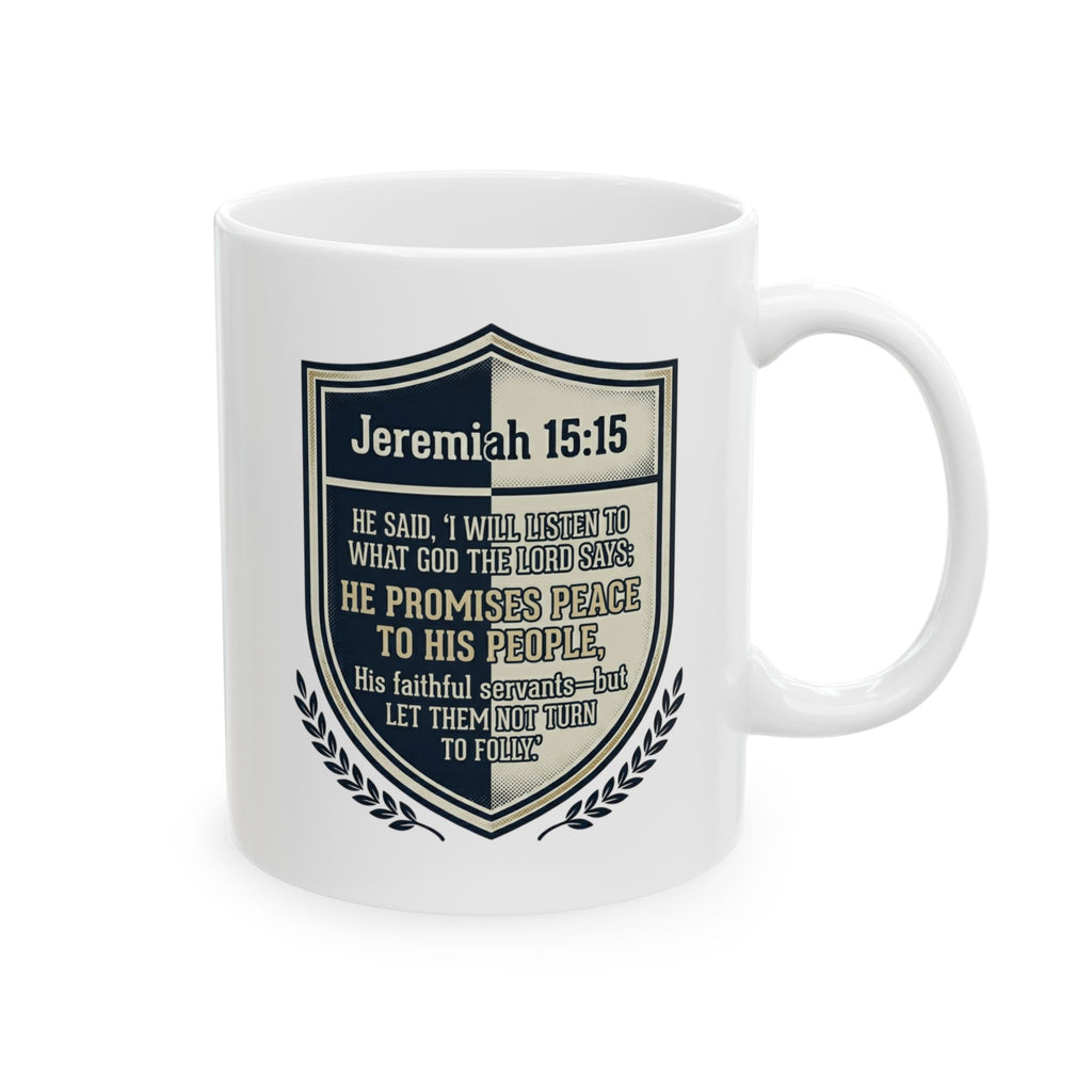 Inspirational Ceramic Mug – Uplifting Daily Verse
