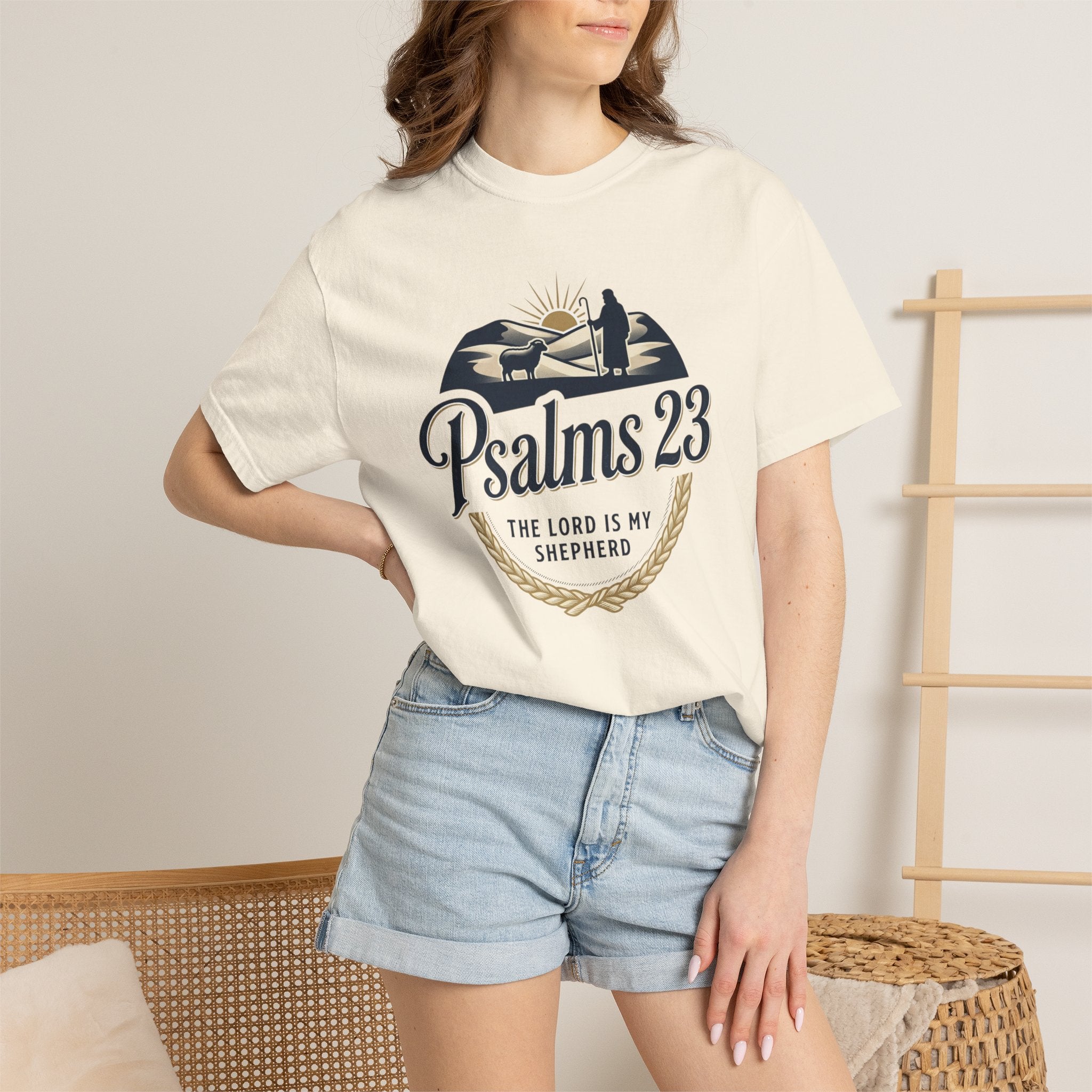 Psalm 23 Christian T-Shirt – Wear Your Faith Daily