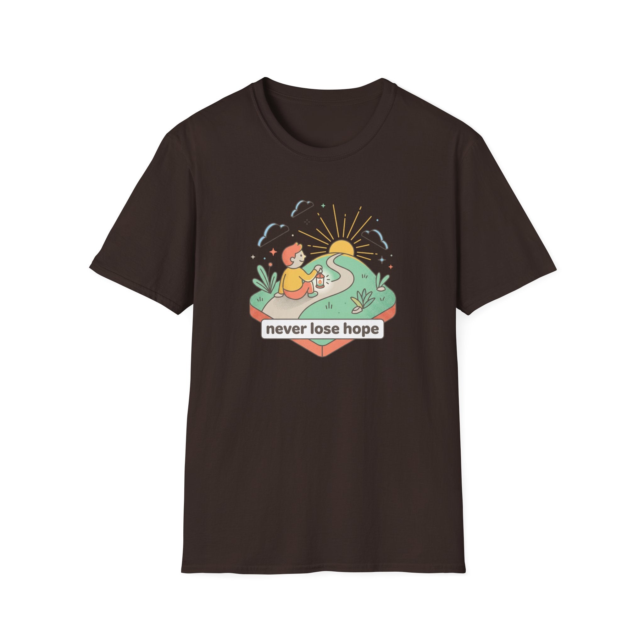 Never Lose Hope Sunrise Graphic T-Shirt