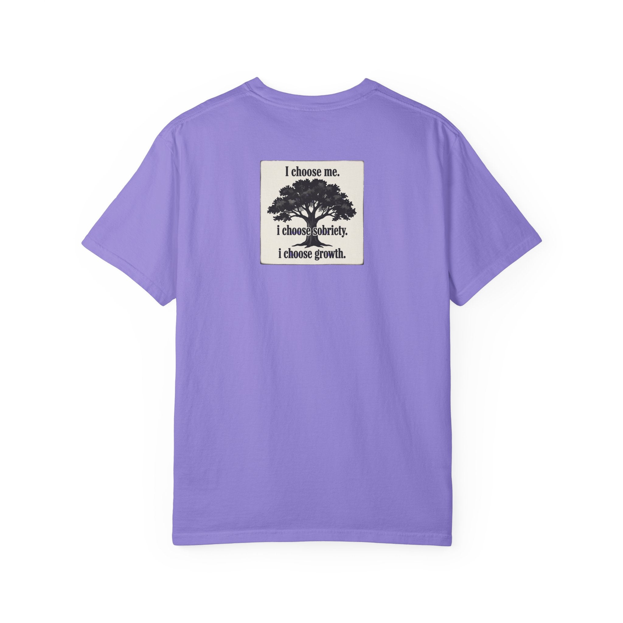 Sobriety Recovery T-Shirt – I Choose Me Tree Design