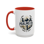Psalms Scripture Coffee Mug – Ceramic Bible Verse Cup