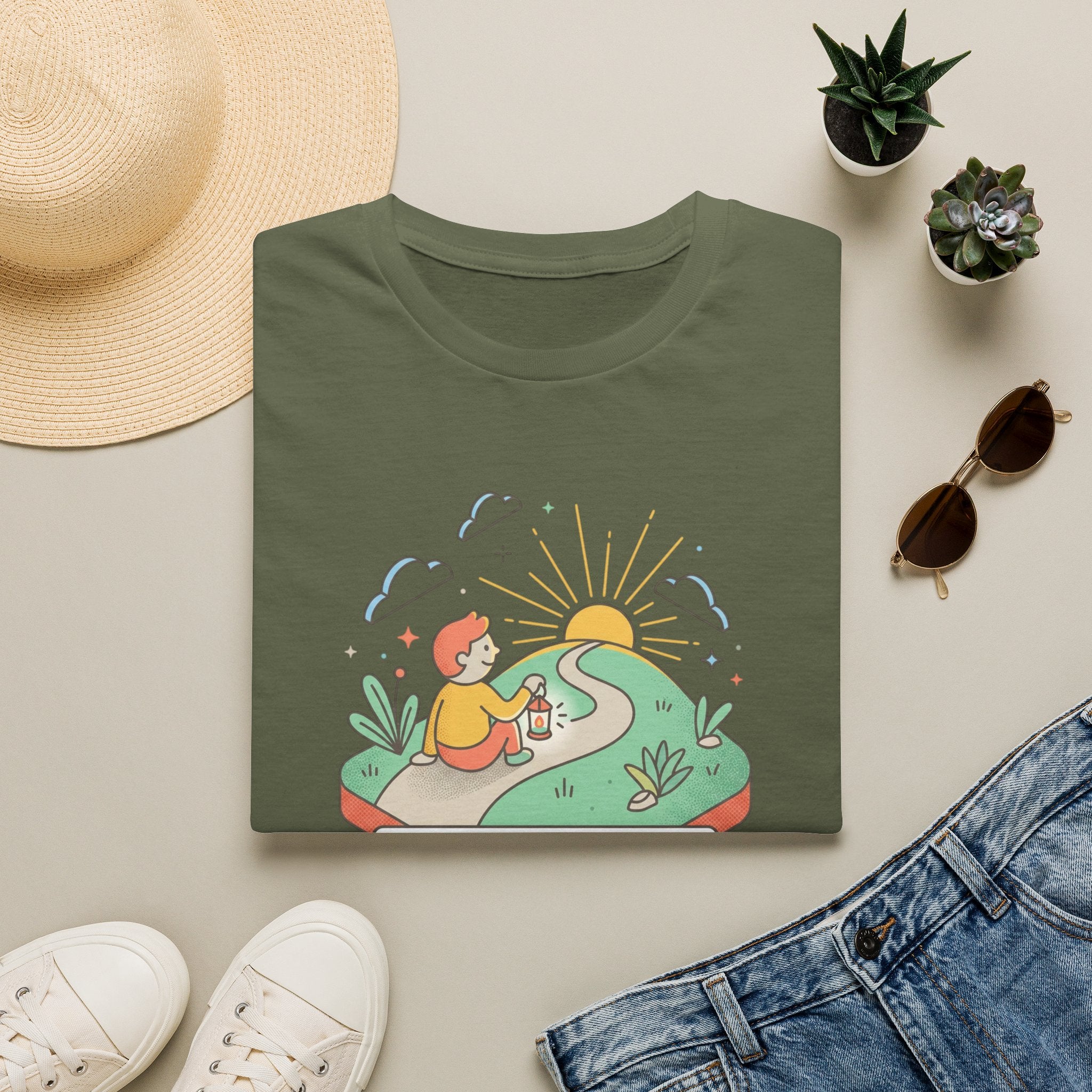 Never Lose Hope Sunrise Graphic T-Shirt