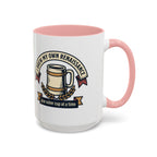 Sober Recovery Coffee Mug “I Brew My Own Renaissance”