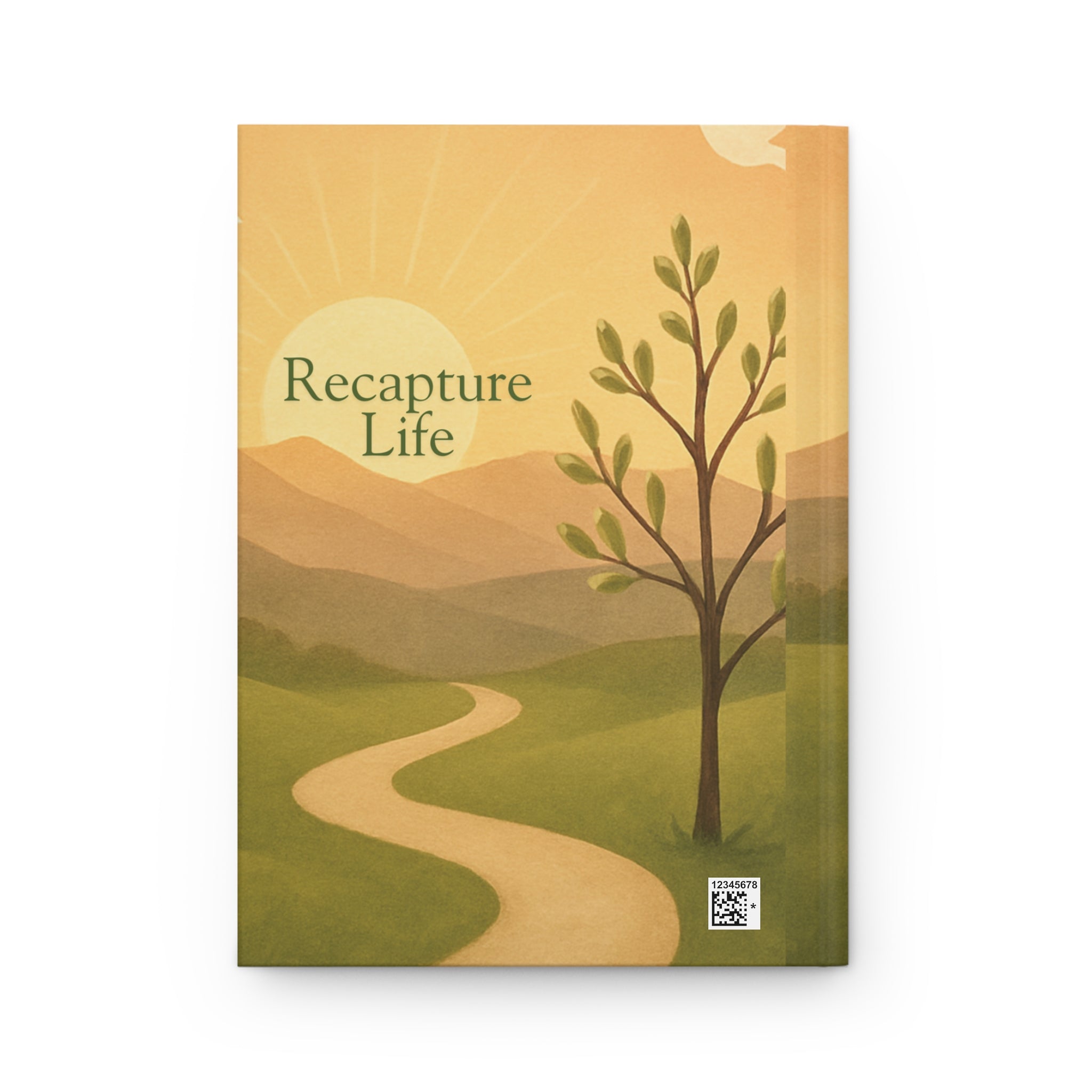 Hardcover Mindfulness Journal With Lined Pages