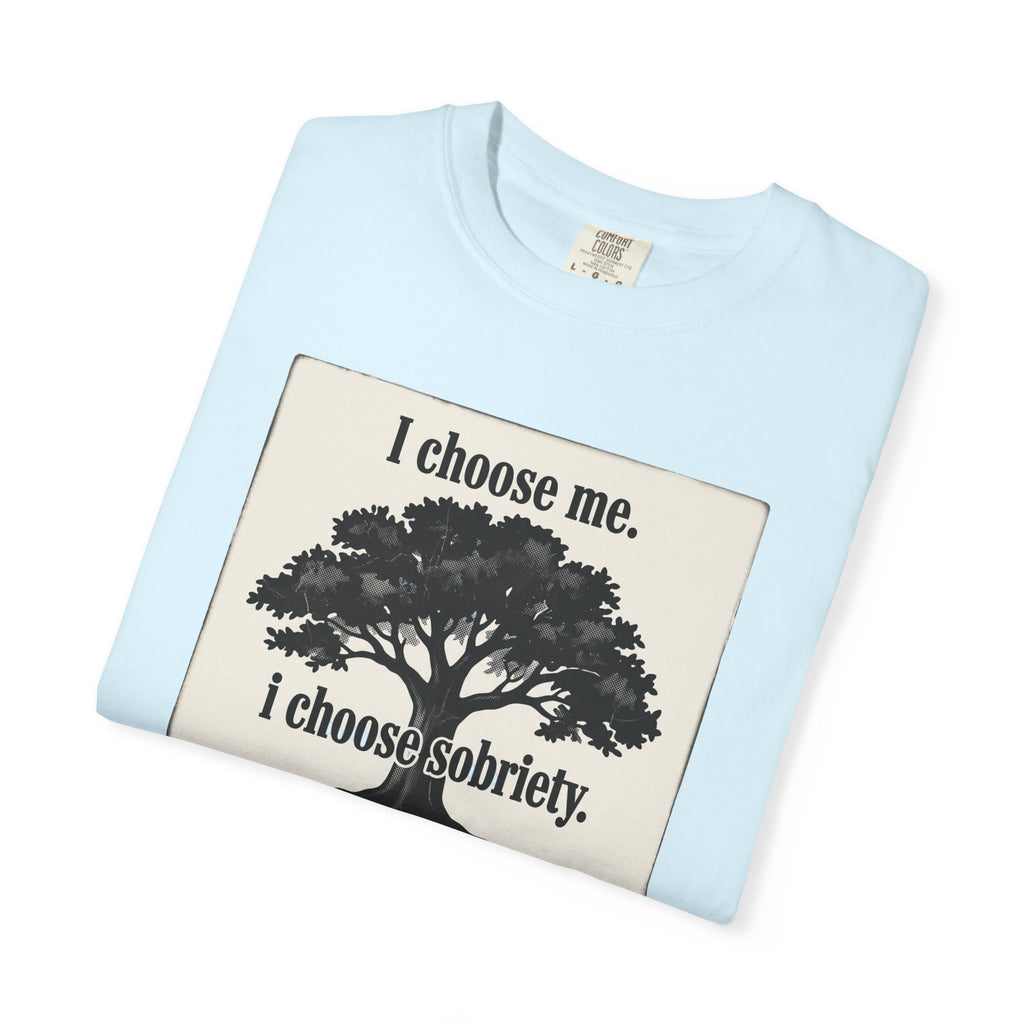 Sobriety Recovery T-Shirt – I Choose Me Tree Design