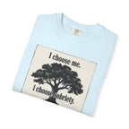 Sobriety Recovery T-Shirt – I Choose Me Tree Design