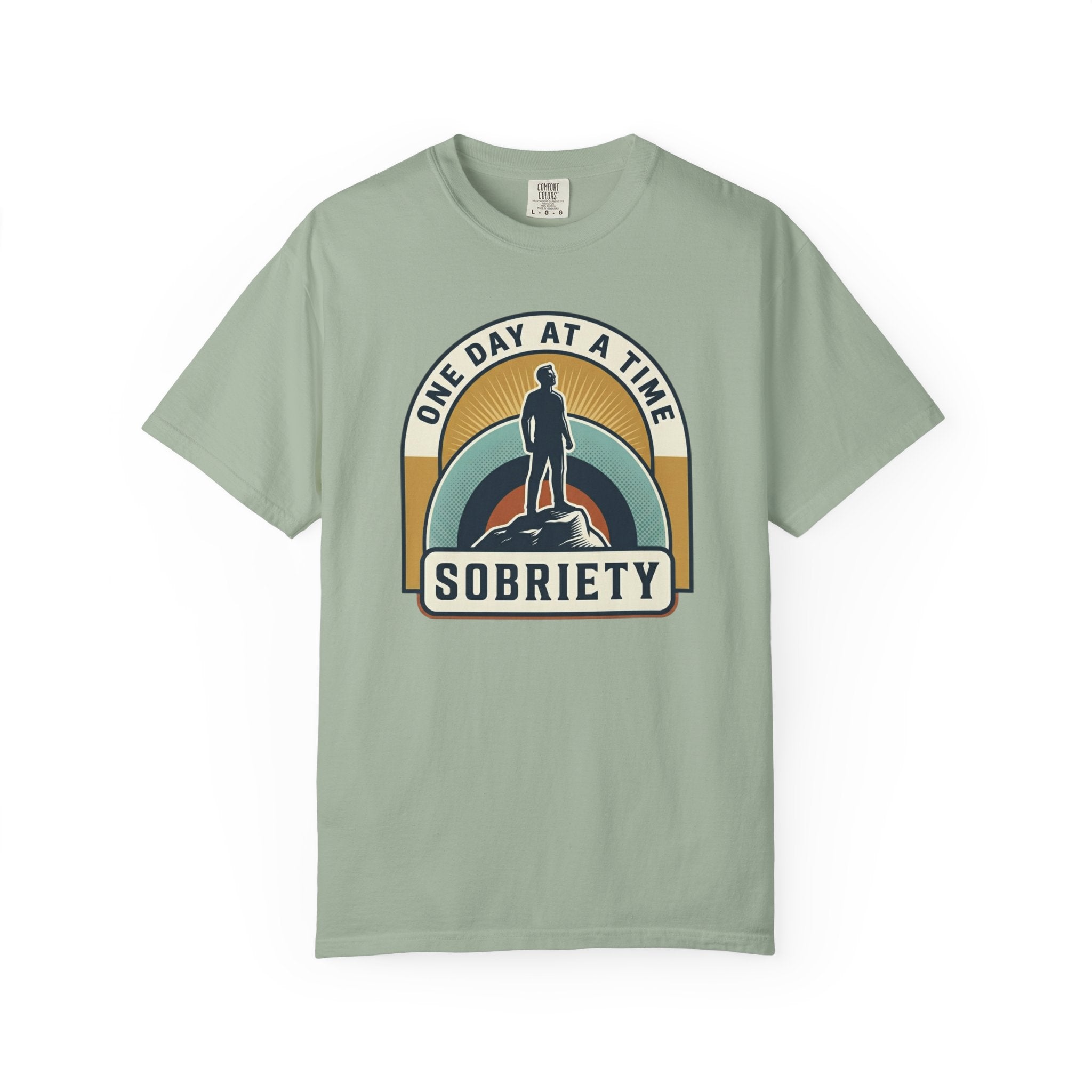 Living Sober Grateful Reminder Heavyweight T-Shirt
